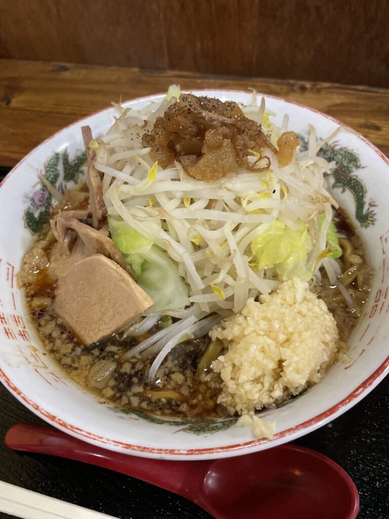 手稲ラーメン肉玉 チャンバラ下手稲通店